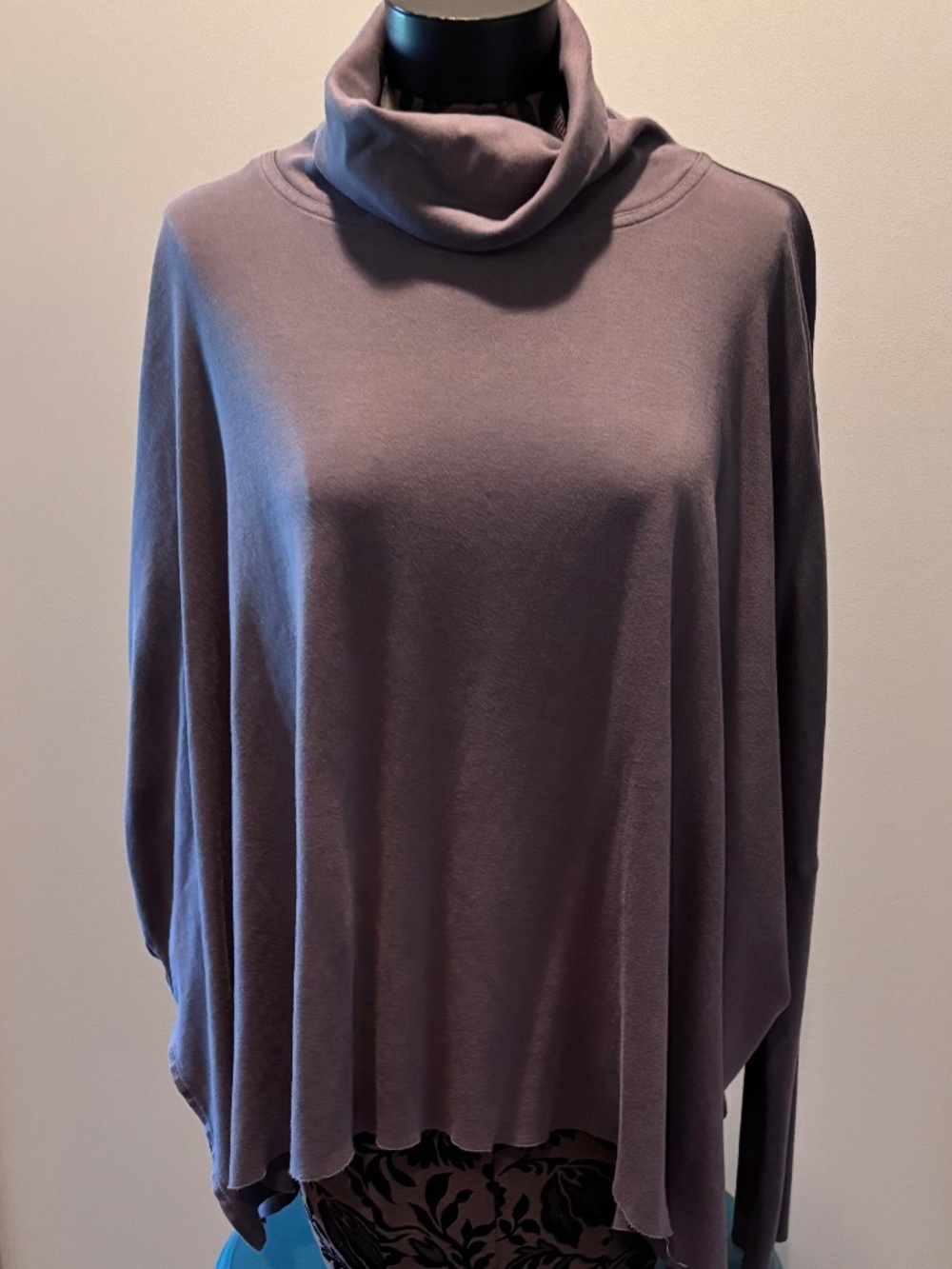 gray turtleneck oversized tunic, Planet by Lauren G
